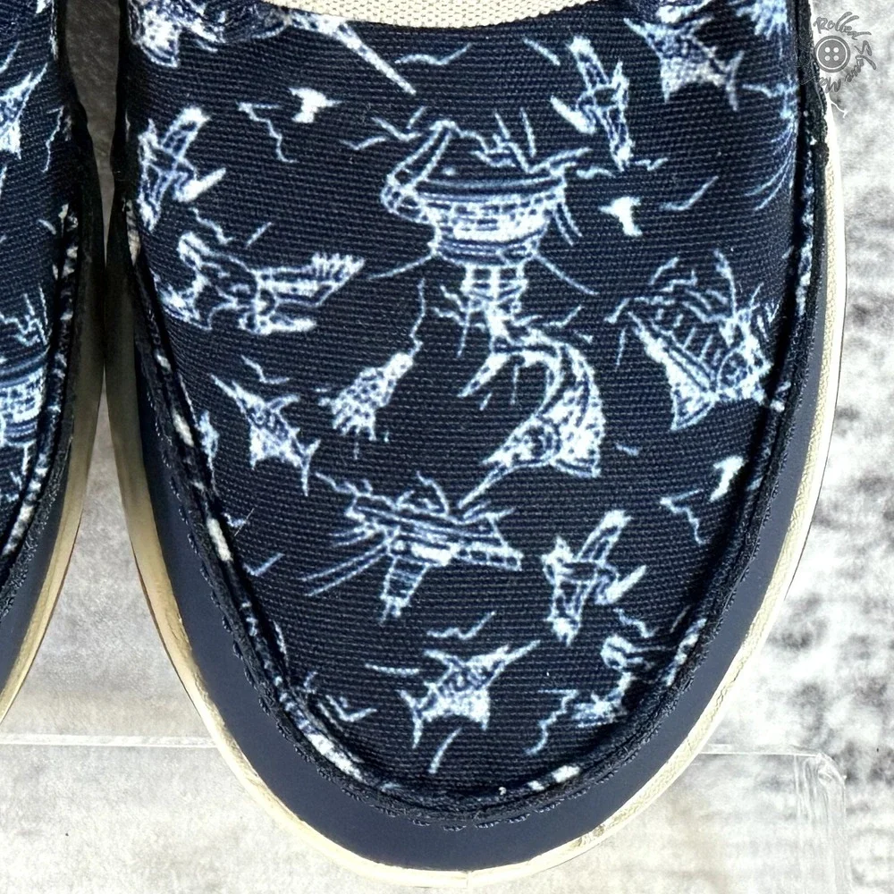 Columbia Men's Bahama Vent PFG Relaxed Boat Shoe‎ - Navy Blue - Size 8